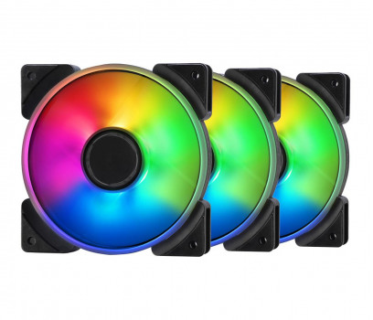 Fractal Design Prisma AL-12 ARGB PWM 120mm potrójne FD-FAN-PRI-AL12-PWM-3P