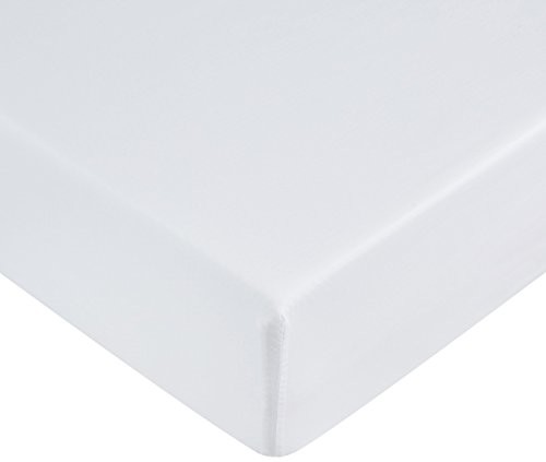 AmazonBasics prześcieradło z gumką, z mikrofibry, 160 x 200 x 30 cm FTD-BWH-007