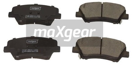 MaxGear Zestaw klocków hamulcowych, hamulce tarczowe 19-2927