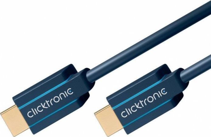 ClickTronic Kabel HDMI 2.1 Cable w/Eth M/M Blue 2.0m 40990