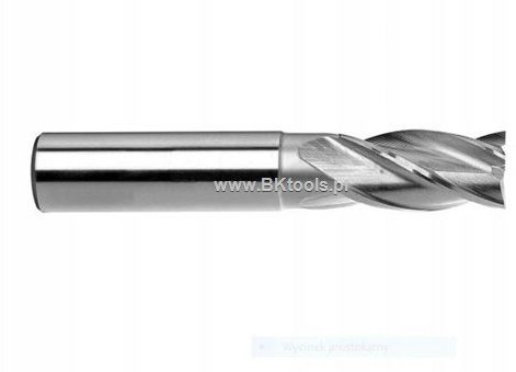 FENES Frez trzpieniowy 4-ostrzowy 8 mm DIN 844-A K-N PM HSS-E