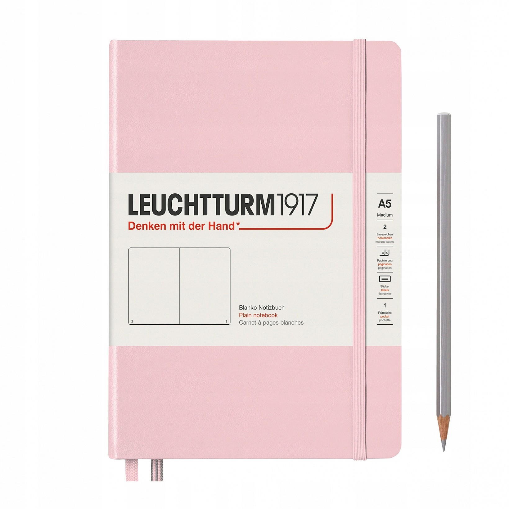LEUCHTTURM1917 Notatnik Notes Medium A5 Gładki