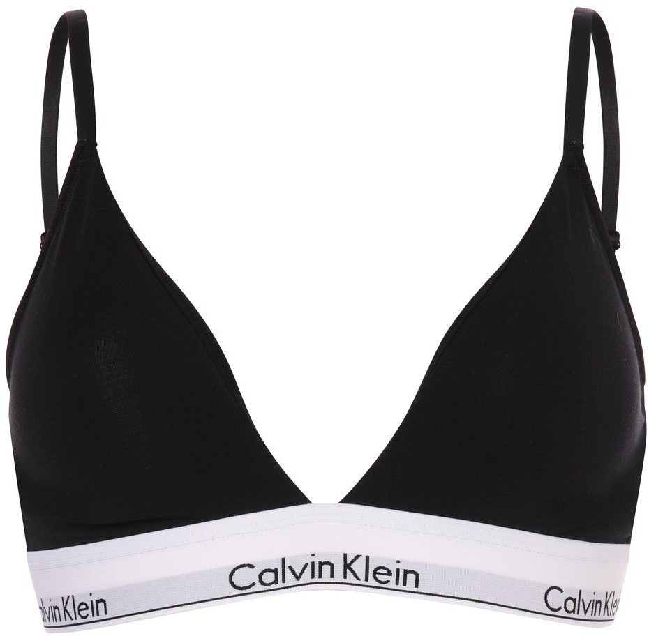 Calvin Klein Damski biustonosz z wypełnieniem, czarny