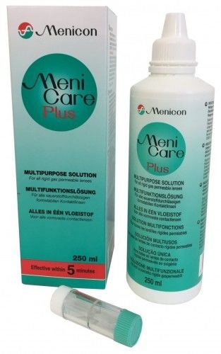 Menicon Płyn do soczewek twardych Menicare PLUS 250 ml