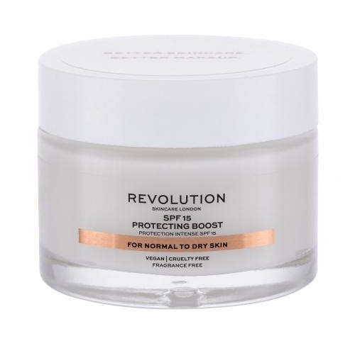 Revolution Skincare Revolution Skincare Moisture Cream Normal to Dry Skin SPF15 krem do twarzy na dzień 50 ml