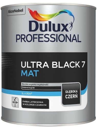 Dulux Professional ULTRA BLACK 7 MAT 1l