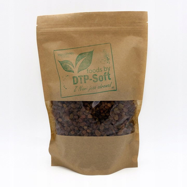DTP Foods RODZYNKI sułtańskie 1kg naturalne słodkie Foods