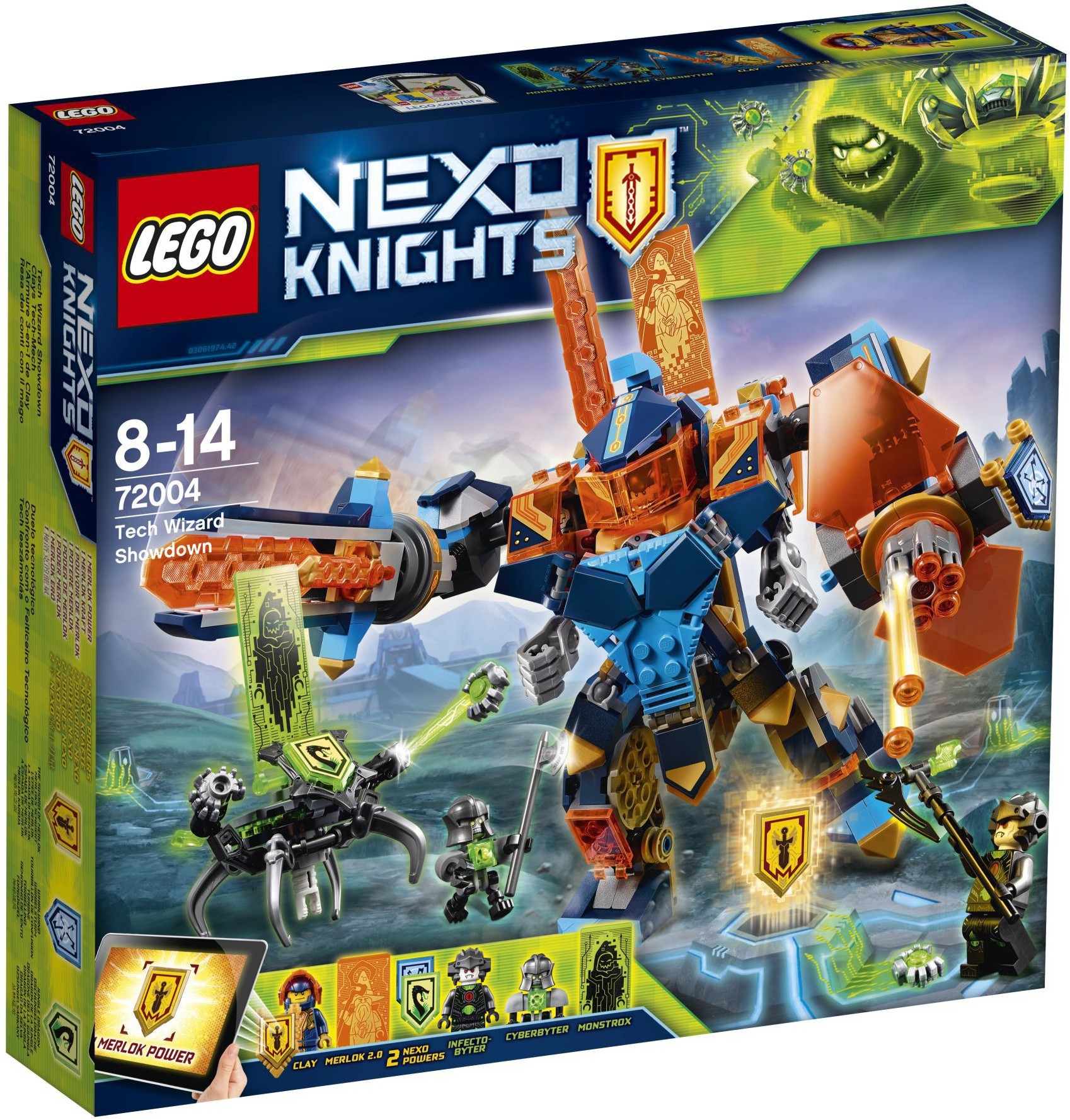 LEGO Nexo Knights Starcie technologicznych czarodziejów 72004