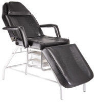 Beauty System Fotel kosmetyczny z kuwetami BW-262 czarny