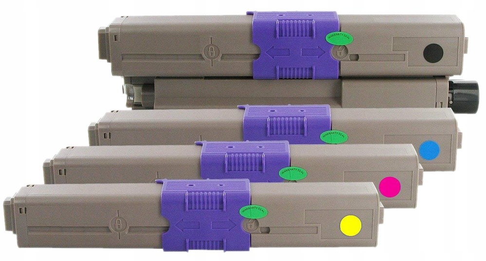 4x Toner Oki C310 C330 Zamiennik 3.5/2K Cmyk
