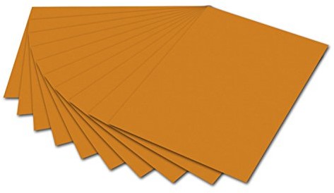 Folia 6176 karton fotograficzny (50 x 70 cm, 10 arkuszy) terracotta