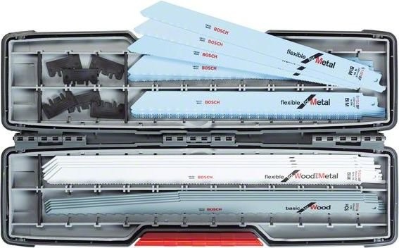 BOSCH Zestaw brzeszczotów do drewna i metalu ToughBox 20szt 2607010996 2607010996
