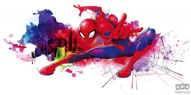 Komar Fototapeta Spider-Man Graffiti Art IADX6-082 IADX6-082_opcje