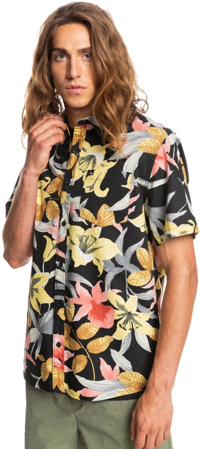 Quiksilver koszula męska GARDEN PATH SHIRT Tarmac KTA6