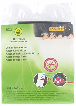 Top Filter Filtr Topfilter uniwersalny do odkurzacza kombi, poliester, wielokolorowy 51996