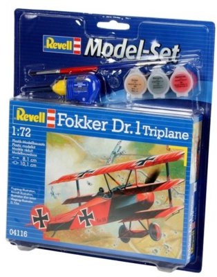 Revell Model Set Fokker Dr 1 Tripla MR-64116