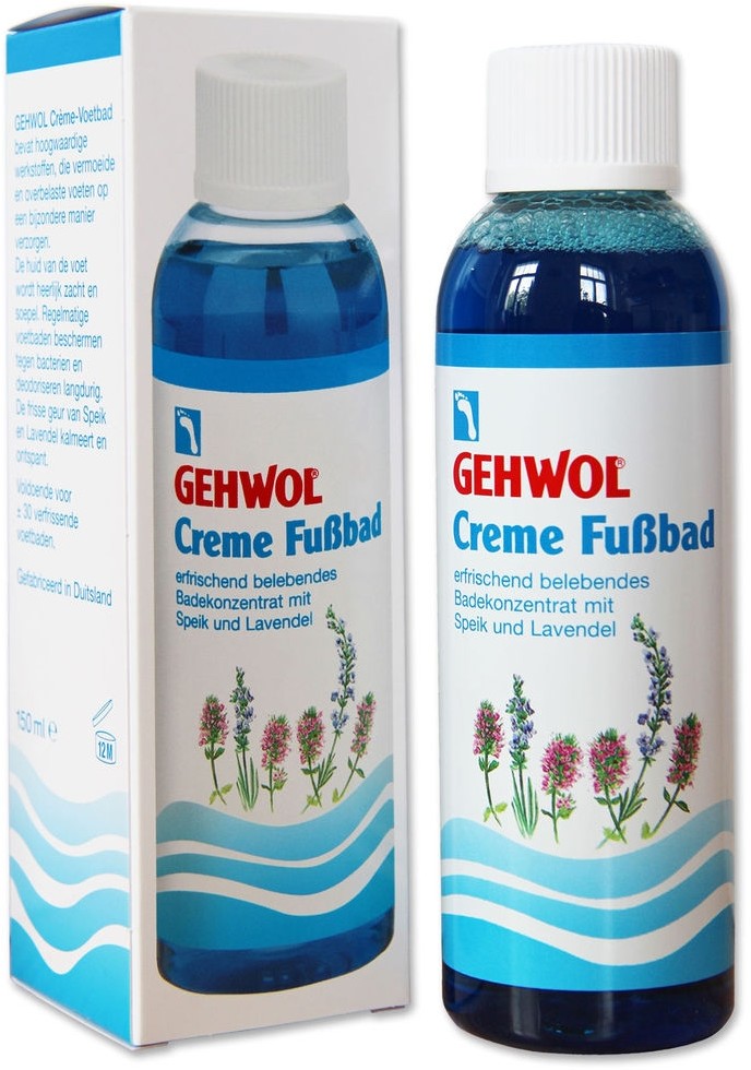 Gehwol FOOT BATH CREAM Płyn do kąpieli stóp z lawendą 150ml 0000009591