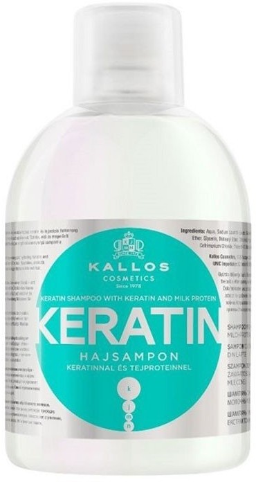 Kallos KJMN Keratin Shampoo 1000ml 77051-uniw