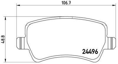 BREMBO P 86 021X P 86 021X