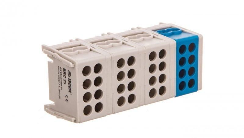 Ergom Blok rozdzielczy kompaktowy BRC 25-4/8 R33RA-02030000401 R33RA-02030000401