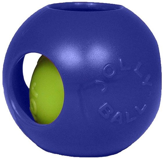 JOLLY PETS PIŁKA W PIŁCE NIEBIESKA 25CM