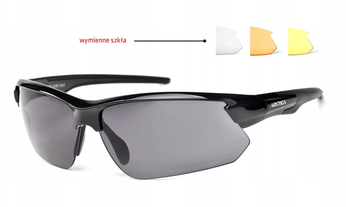Arctica Okulary S-293 Wymienne Szkła Revo+ Gratis