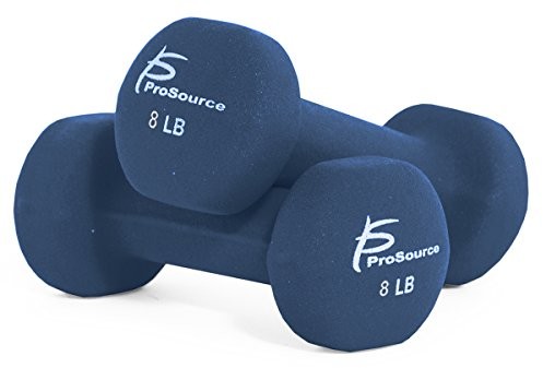 Tko prosource zestaw dwóch neopren do kolan Grip, 1 lb 12 lb ps-1141-neo-blue