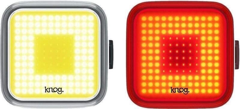 Knog Blinder Square Twinpack Black