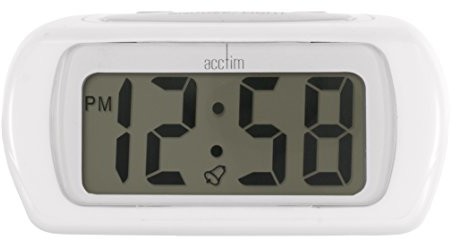 Acctim acctim 12342 auric budzik, biały 12342