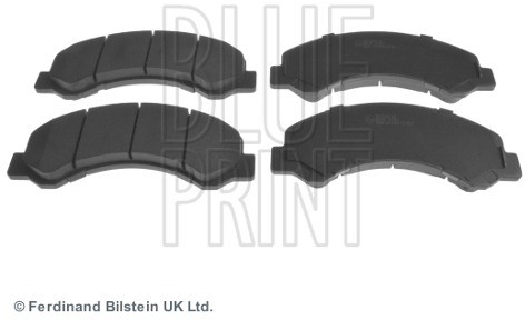 BLUE PRINT Zestaw klocków hamulcowych, hamulce tarczowe ADZ94218