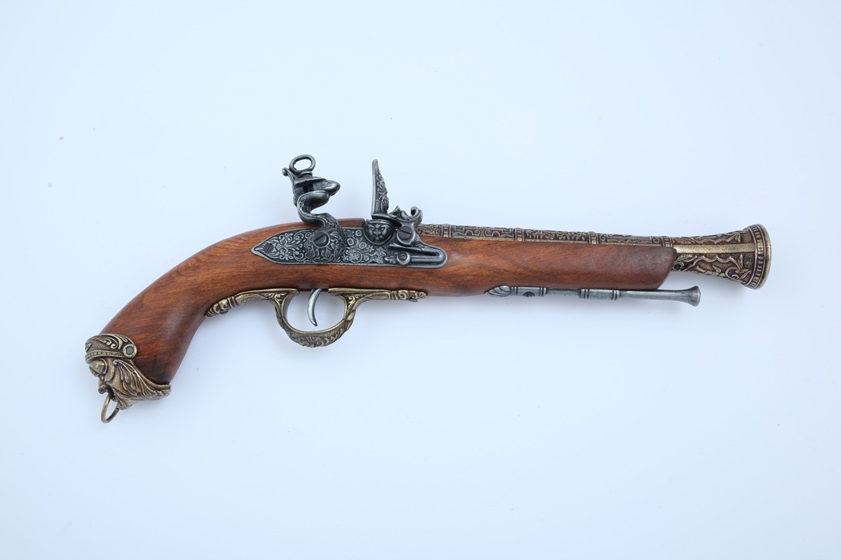 Denix SA REPLIKA WŁOSKI PISTOLET z XVIIIw MODEL 1031 L 1031 L