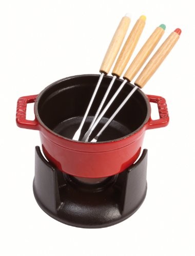Staub Mini fondue set naczynie do gotowania 40509-900-0
