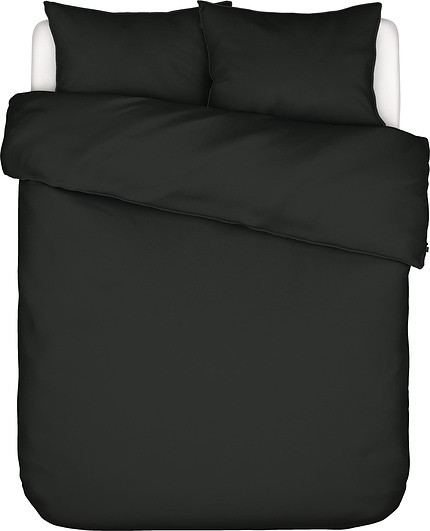 Essenza Pościel Minte antracytowa 240 x 220 cm z 2 poszewkami na poduszki 60 x 70 cm 401244-100NL-030