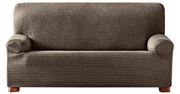 Eysa eysa aquiles elastyczna narzuta na sofę 2-osobowa kolor 07, bawełna poliester, brązowa, 37 x 29 x 7 cm F727087