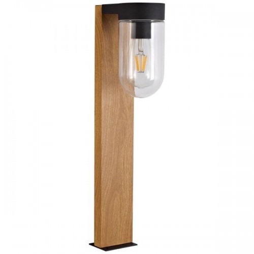 Brilliant CABAR Brązowa wys. 55cm. E27 Lampa ogrodowa stojąca 96373/76 96373/76