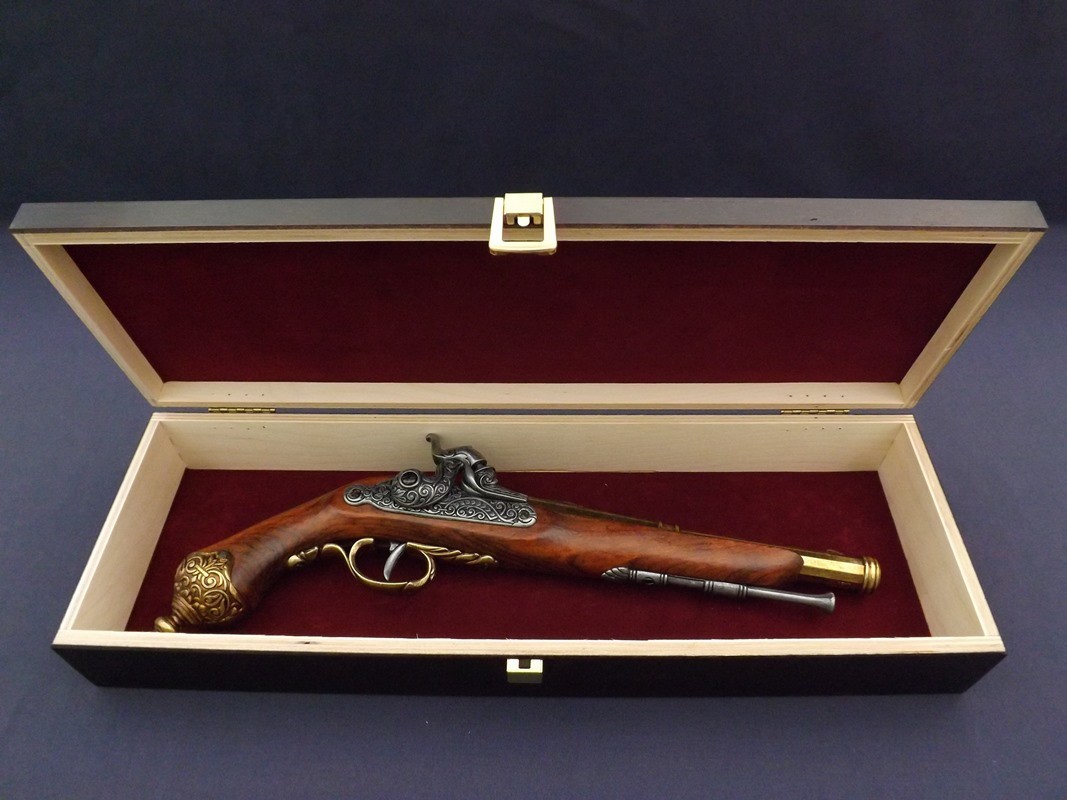 Denix SA REPLIKA PISTOLET BRESCIA W PUDEŁKU MODEL 1013L+P01 1013L+P01