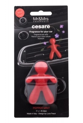 Zdjęcia - Odświeżacz powietrza do samochodu Pepper Mr&Mrs Fragrance Cesare  Mint zapach samochodowy 1 szt unisex 