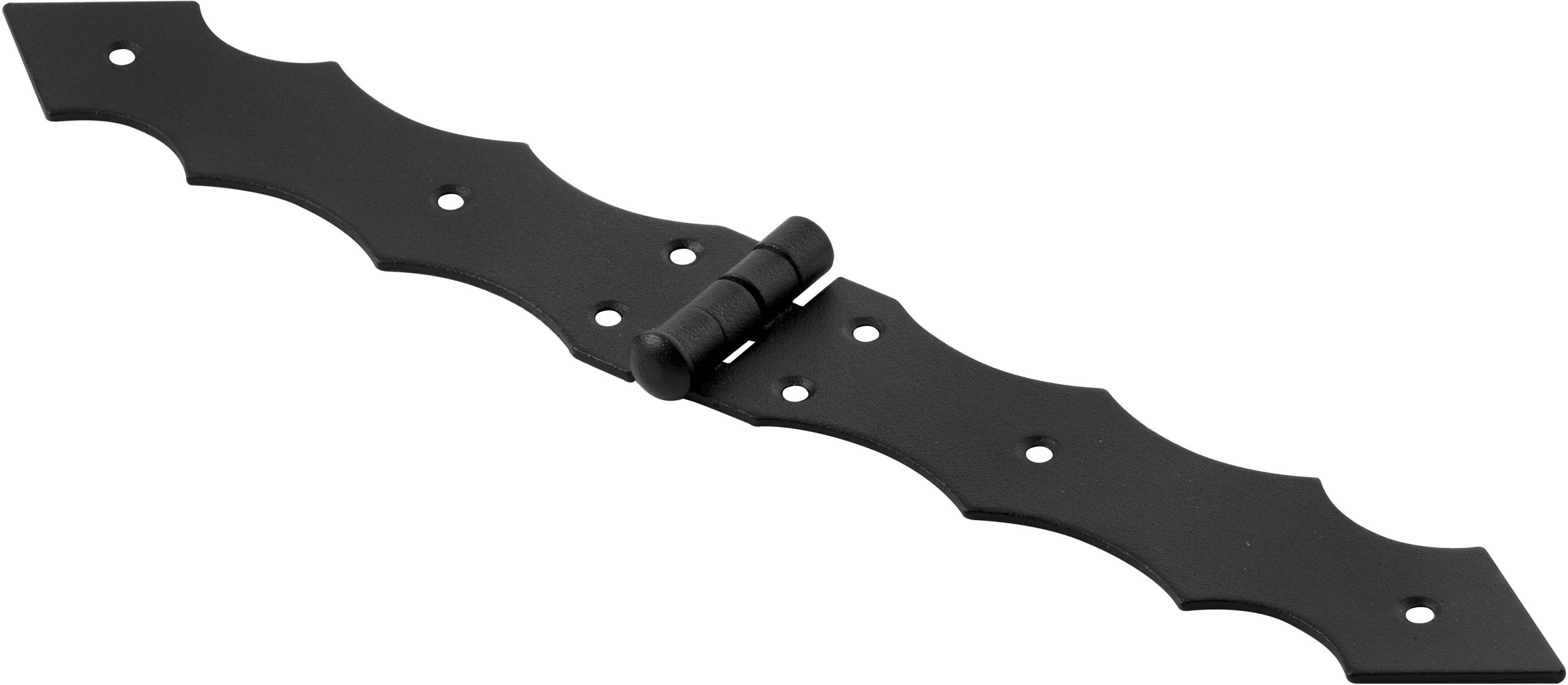 Zawias Ozdobny Czarny Budowlany 300x40x2,0 SZO3