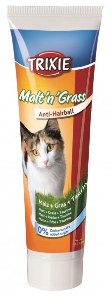 Trixie Pasta odkłaczająca (słodowa) dla kota Malt'n'Grass |Żwirek GRATIS dla zamówień powyżej 120zł!