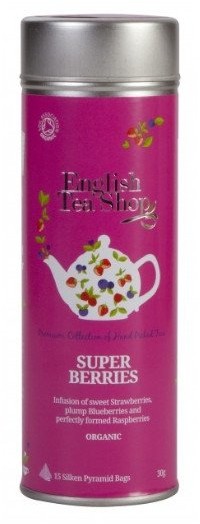 English Tea Shop English Tea Shop Super Berries - 15 piramidek