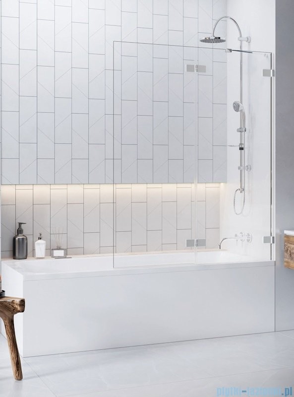 Radaway Euphoria Pnd parawan nawannowy 110cm prawy szkło przejrzyste 10008110-01-01R |