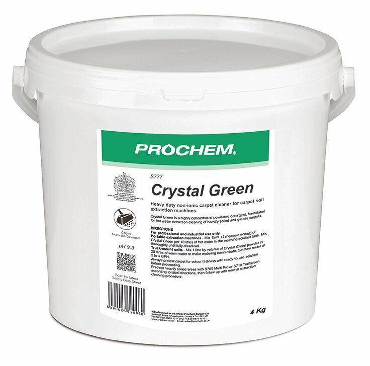 Prochem PROCHEM Crystal Green 4kg Proszek do czyszczenia na mokro S777-04