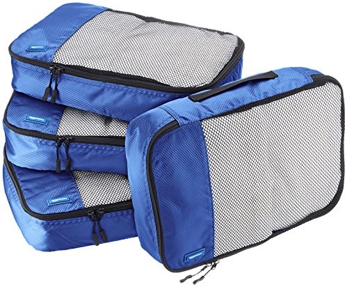 AmazonBasics Torba do przechowywania odzieży , kolor: niebieski, nylon ZH1509005F