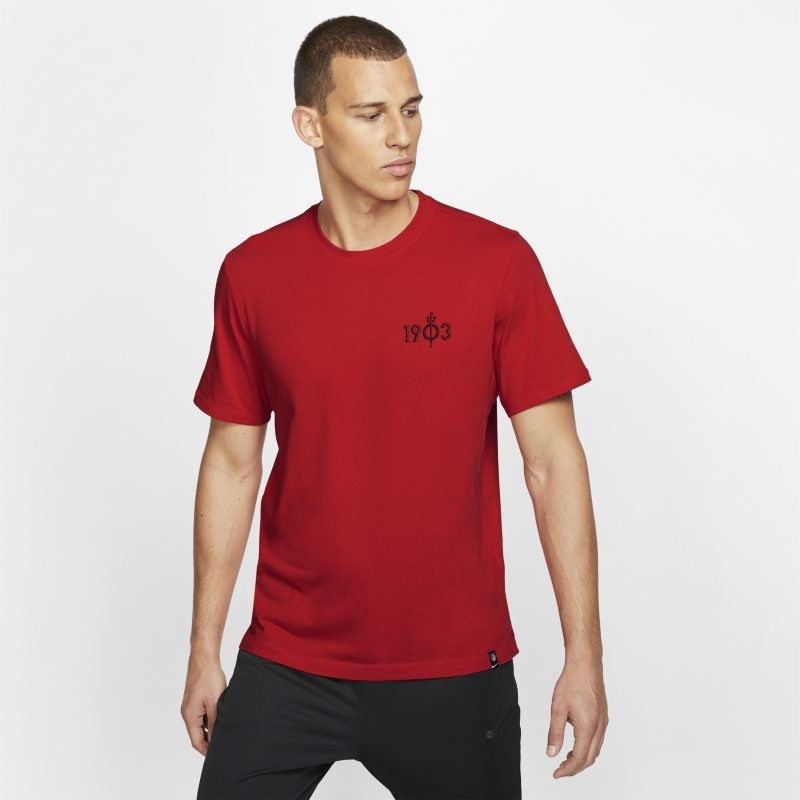 Nike T-shirt męski Atletico de Madrid - Czerwony
