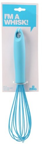 Premier Housewares Premier housewares Zing trzepaczka wykonana z silikonu, 30,4 cm, niebieski 0805044