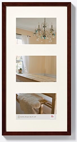 Walther bp015 a Peppers drewnianą ramą, orzech włoski, 3x 10 x 15 cm BP315N