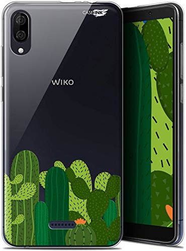 Wiko Caseink Etui ochronne do Y80, ultracienkie, motyw kaktusa CRYSPRNTY80CACTUS