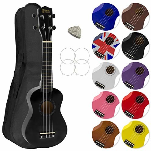 Mad About Red Star 2030 BK Ukulele, czarna