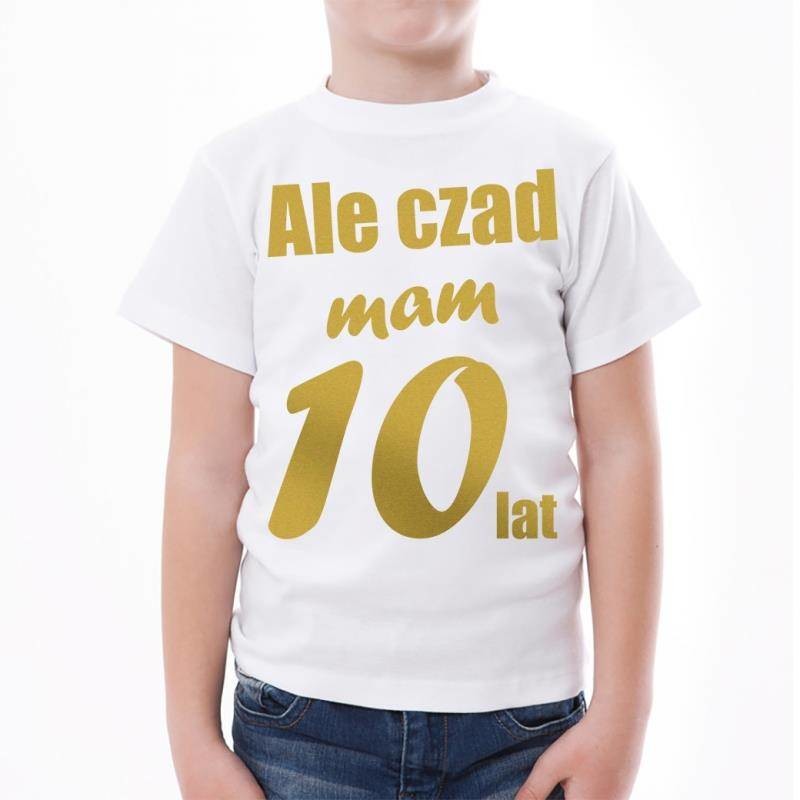Poczpol Ale czad mam dziesięć lat - złoty nadruk PRZPOC-1-2815