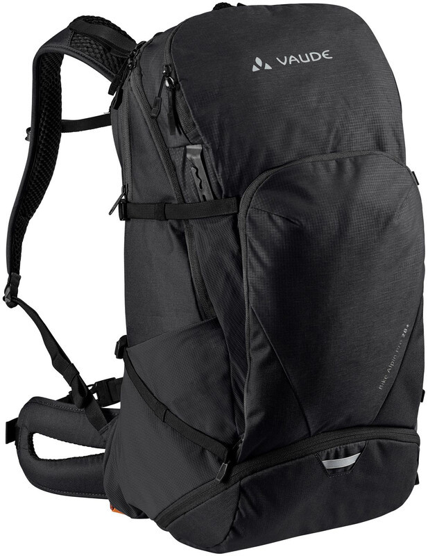 Vaude Bike Alpin Pro 28 + Backpack, black 2021 Plecaki rowerowe 153250100